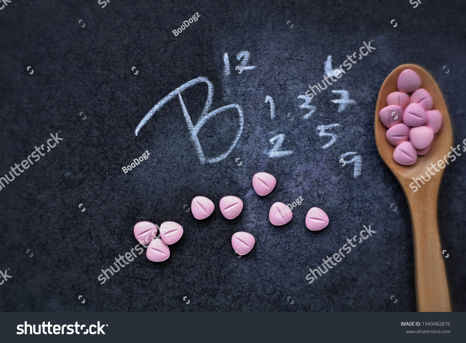 Vitamin B Complex Consists 8 Types库存照片1949482876 | Shutterstock