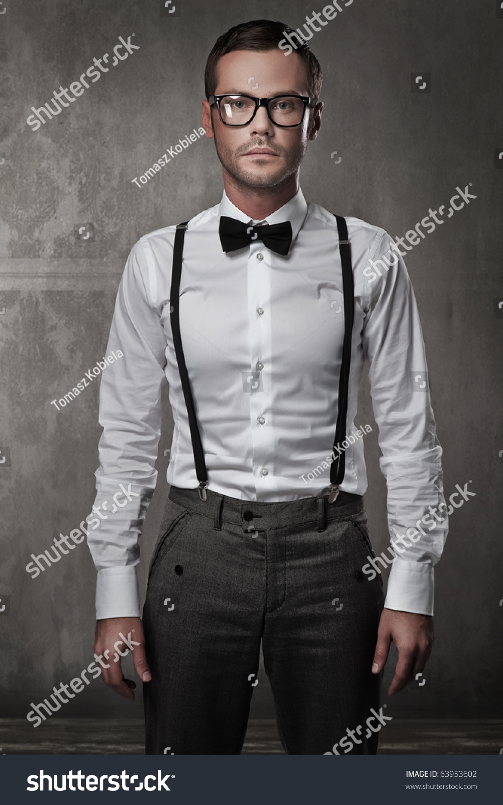 Vogue Style Photo Of A Young Man - 63953602 : Shutterstock