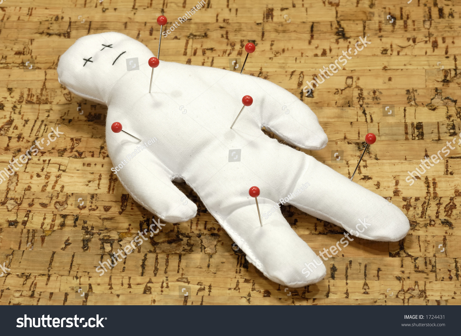 Voodoo Doll Pins Stock Photo 1724431 - Shutterstock