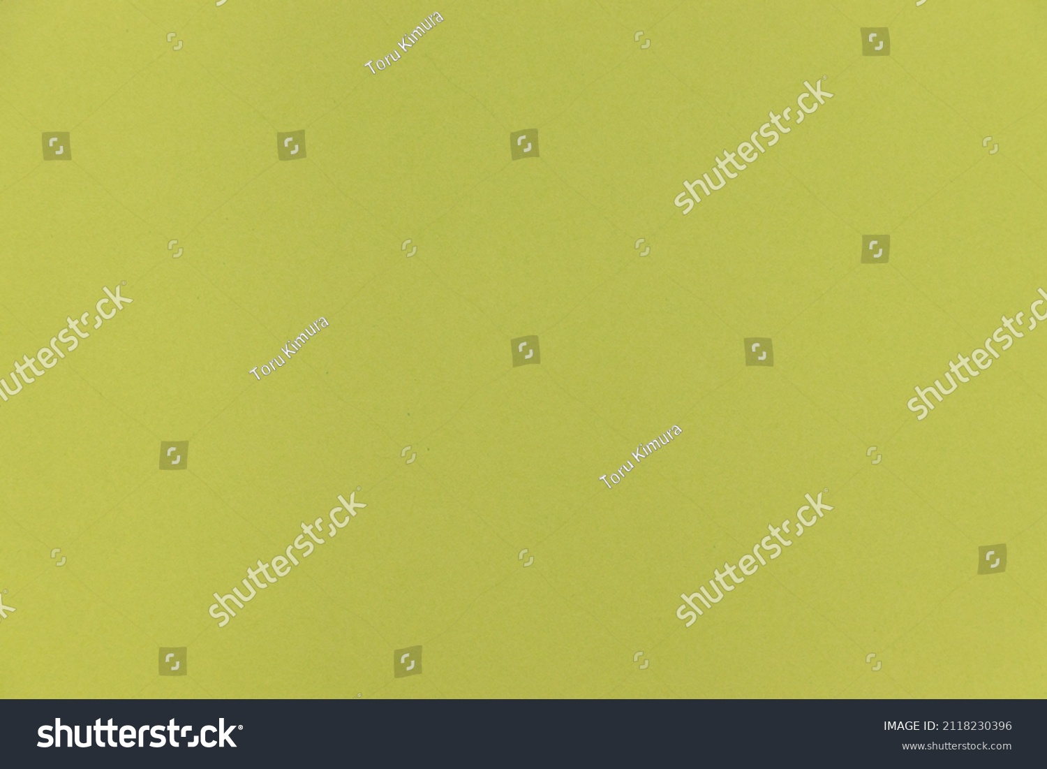 Wallpaper Dull Yellowgreen Color Stock Photo 2118230396 