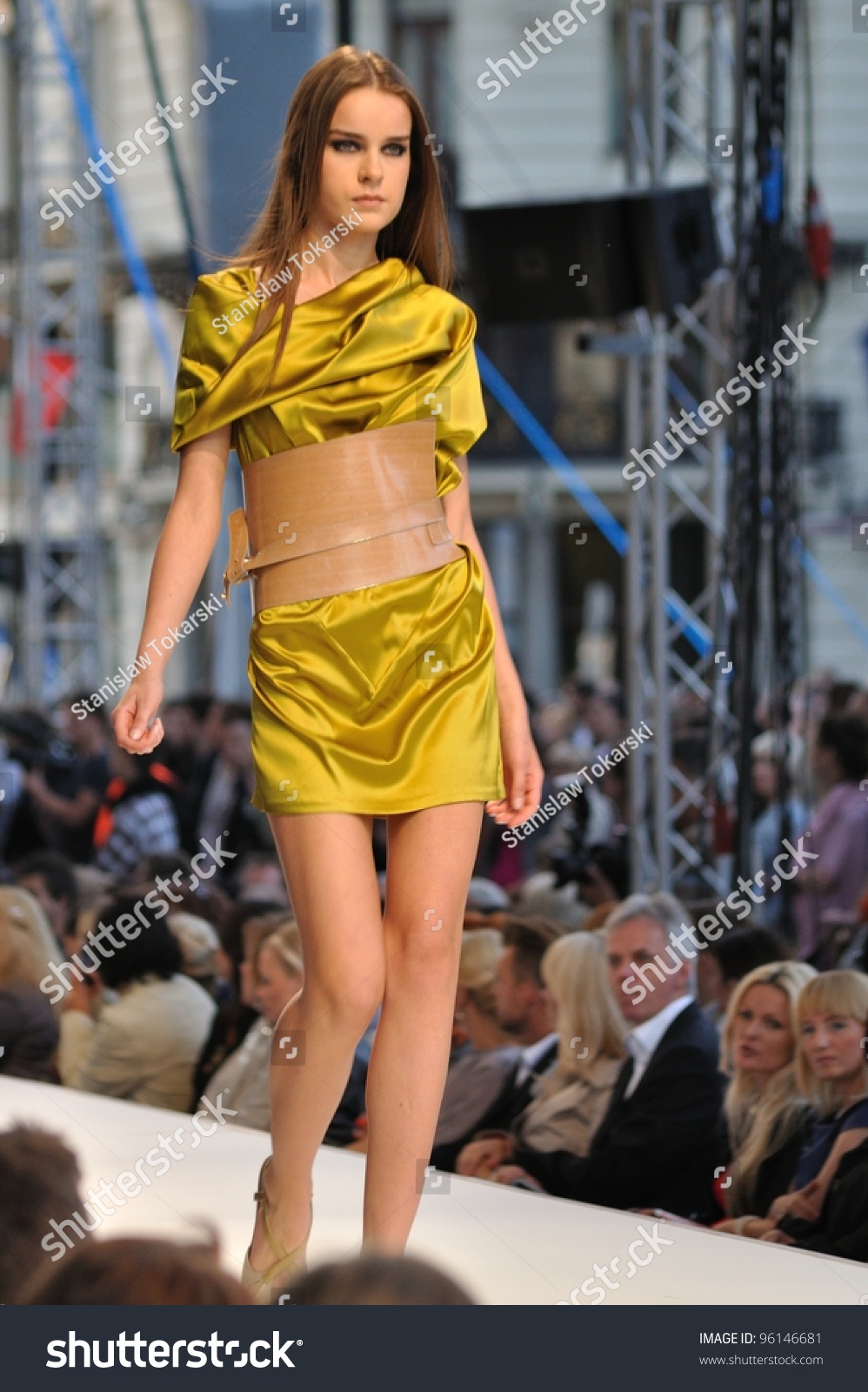 Warsaw - June 26: Model Walk On The Catwalk Showcasing The Collection ...