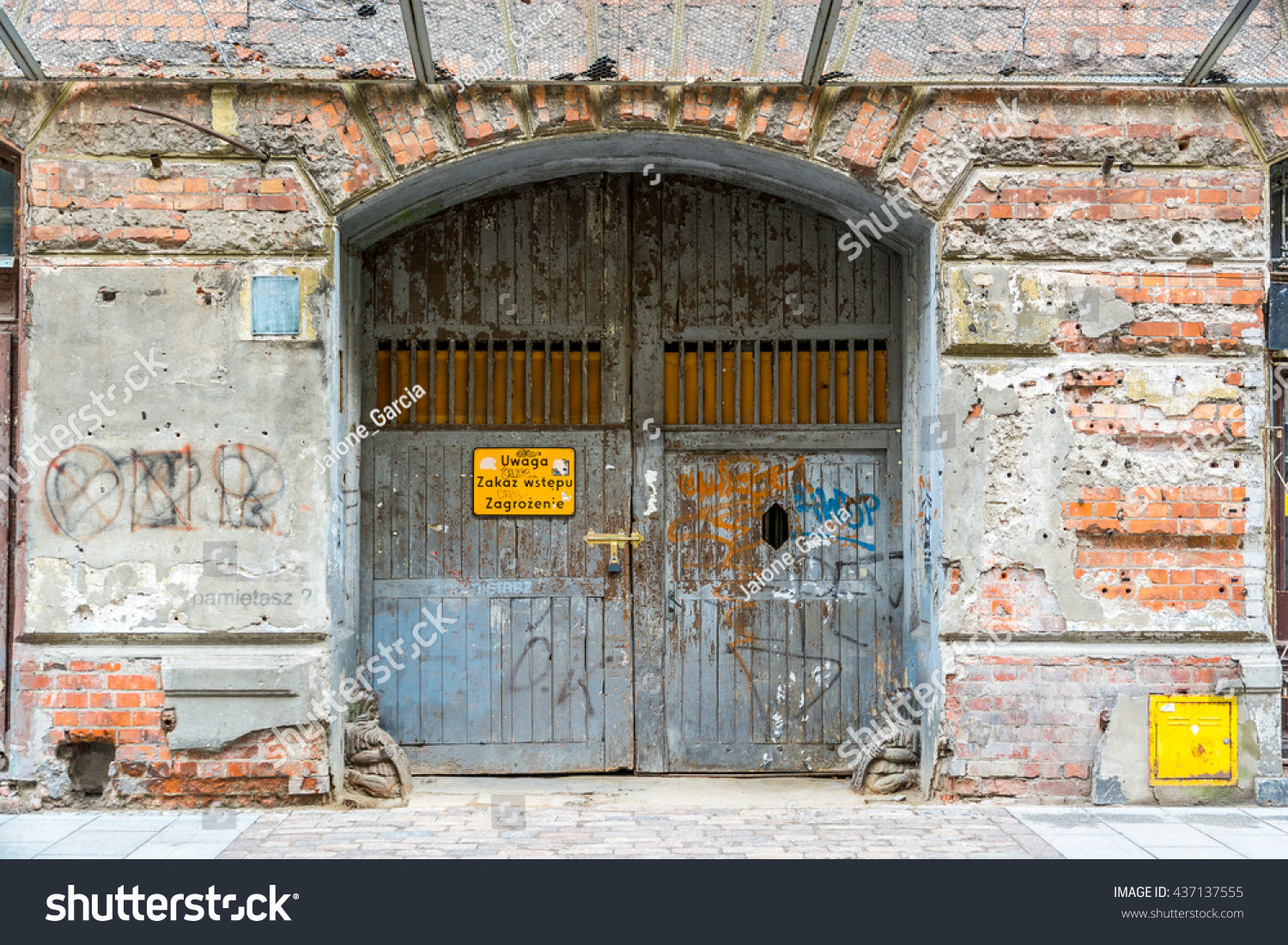 259 Warszawa Ghetto Images Stock Photos Vectors Shutterstock   Stock Photo Warsaw Poland Europe May Prozna Street Or Ulica Prozna 437137555 