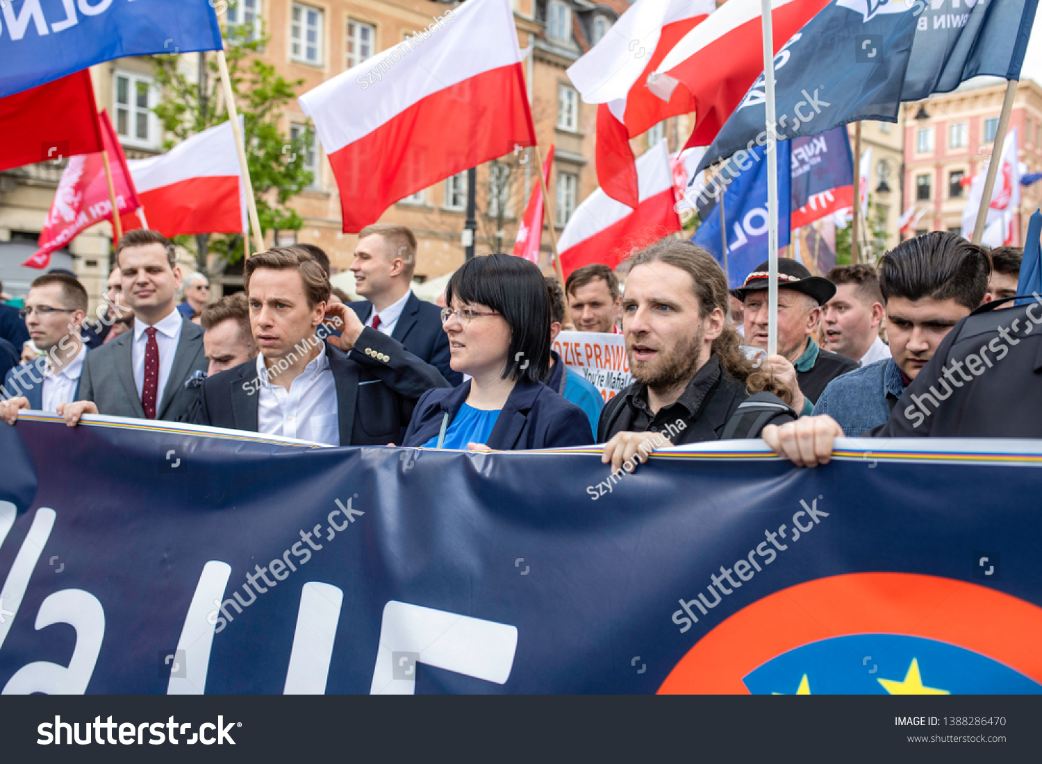 Warsaw Poland 05012019 Nationalists Konfederacja Korwin Stock Photo Edit Now 1388286470