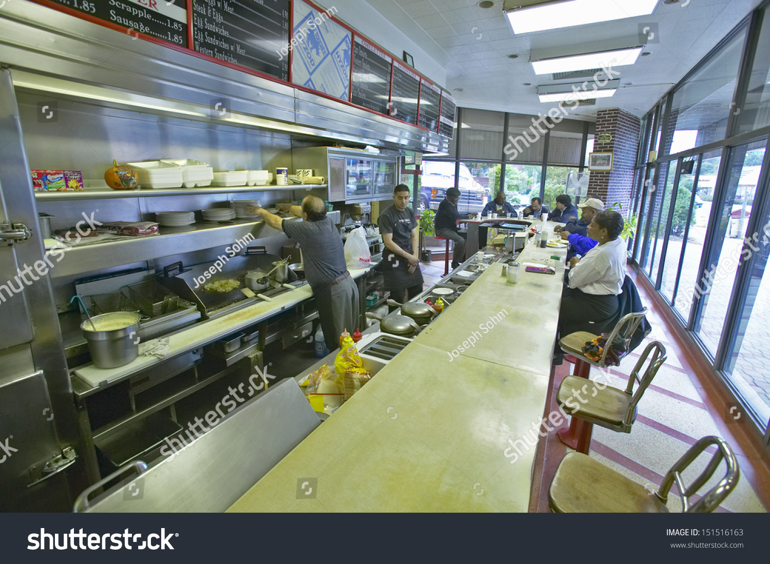 Washington Dc Circa 1980s People Eating Stock Photo 151516163 ...