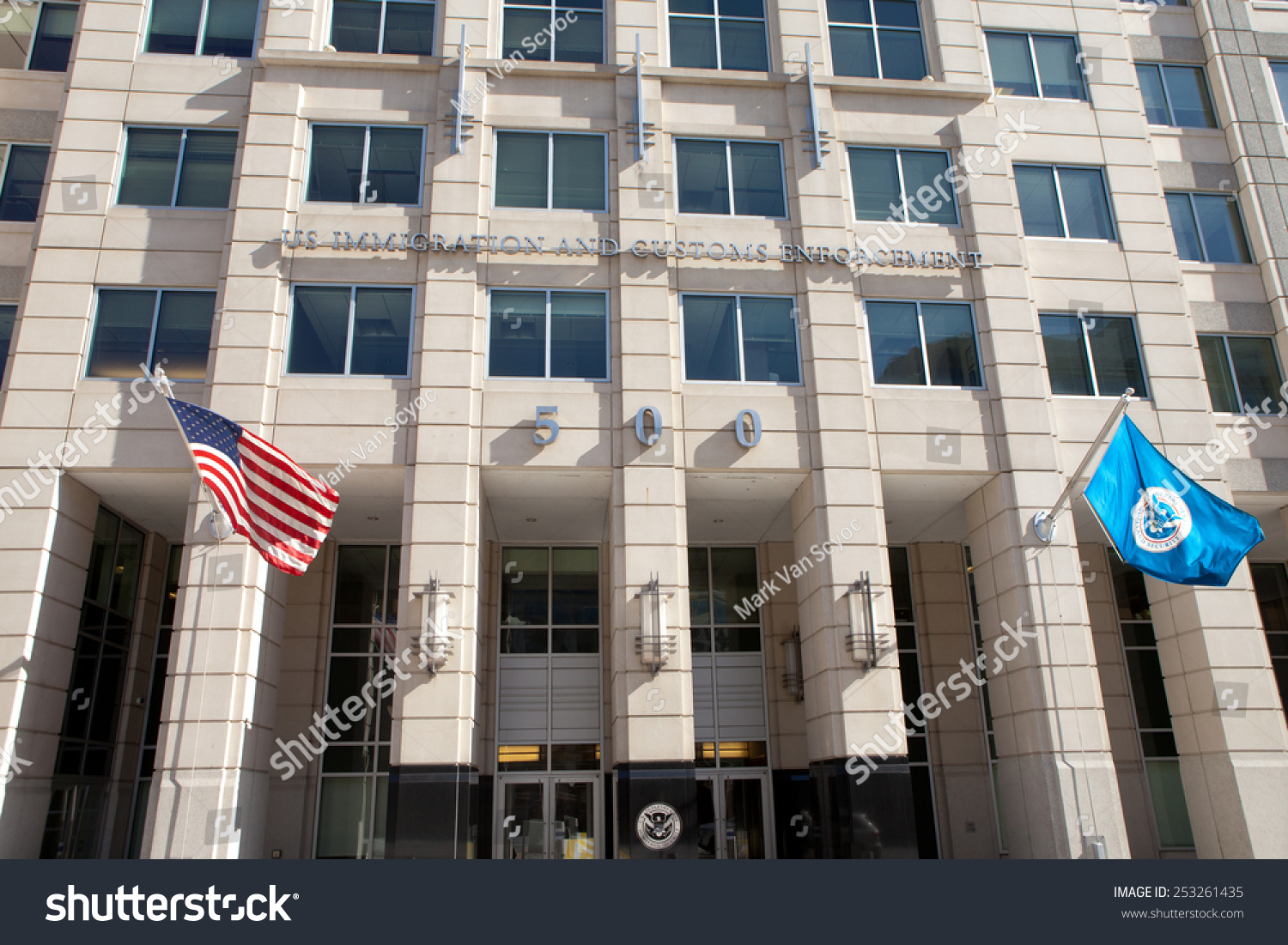 Washington, Dc - February 15: U.S. Immigration And Customs Enforcement ...