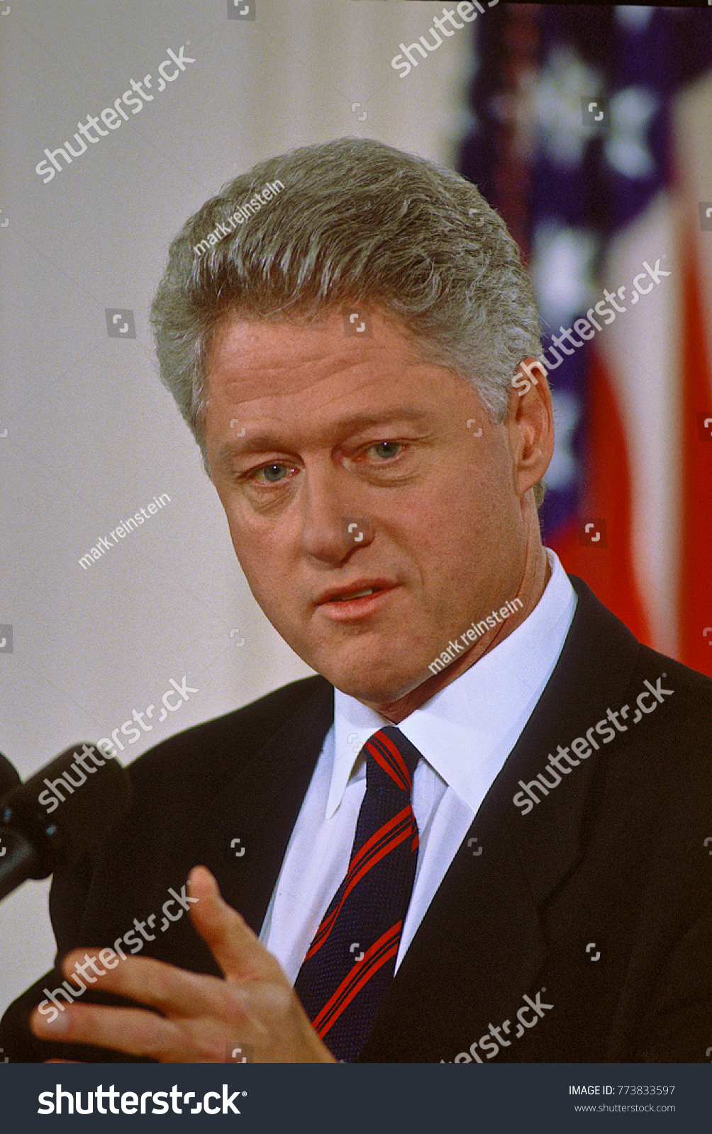 Washington Dc 1997 President William Jefferson Stock Photo Edit Now 773833597