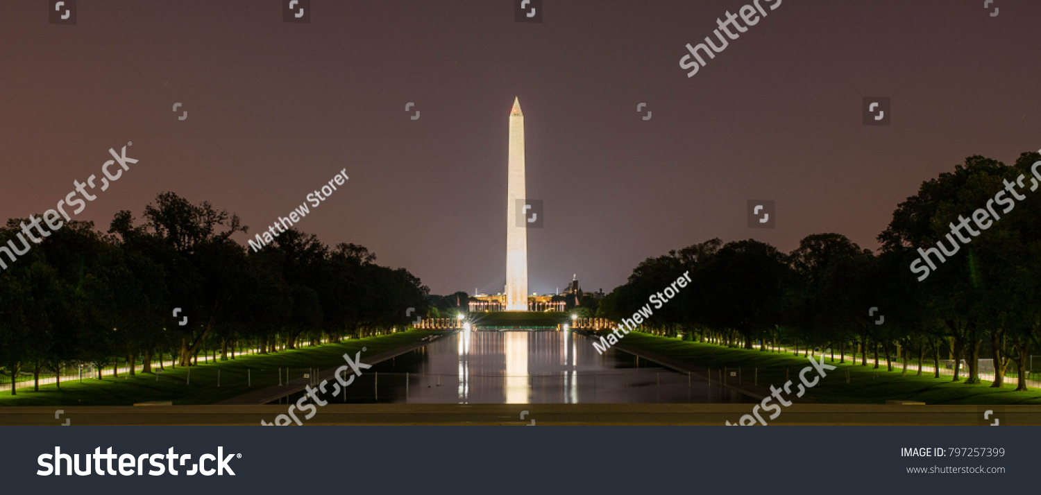 6,050 Washington monument night Images, Stock Photos & Vectors ...