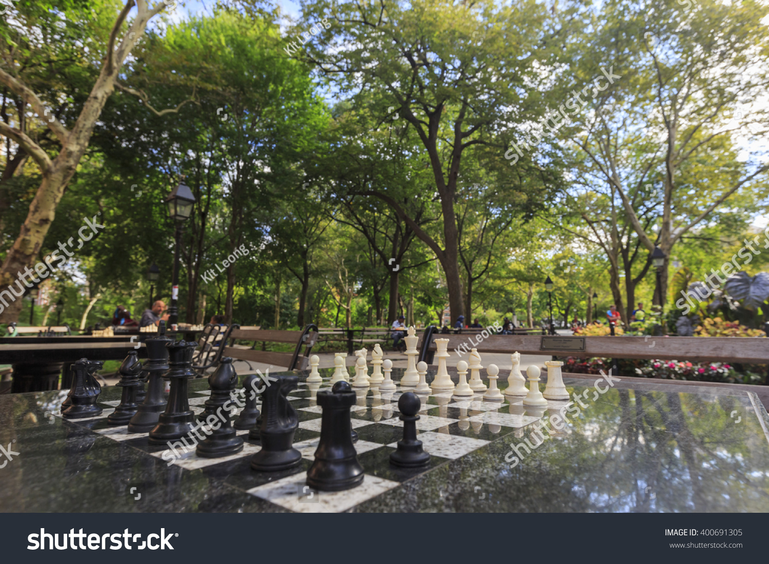 Washington Square Park New York City Stock Photo 400691305 ...