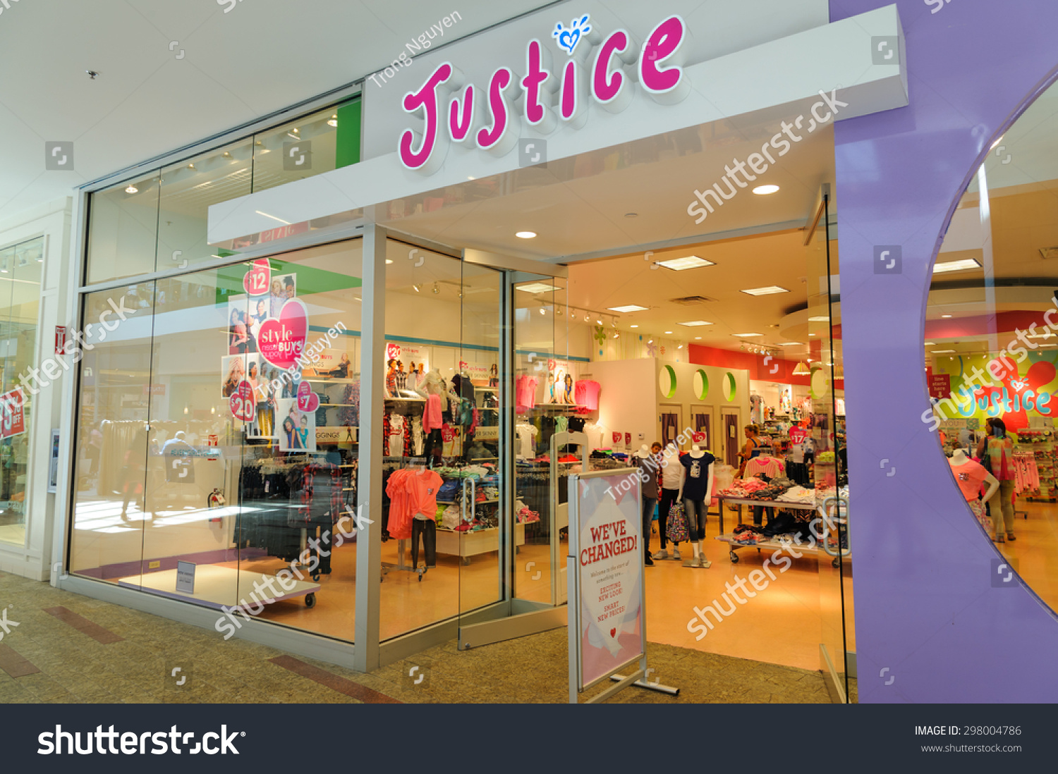 justice kids store