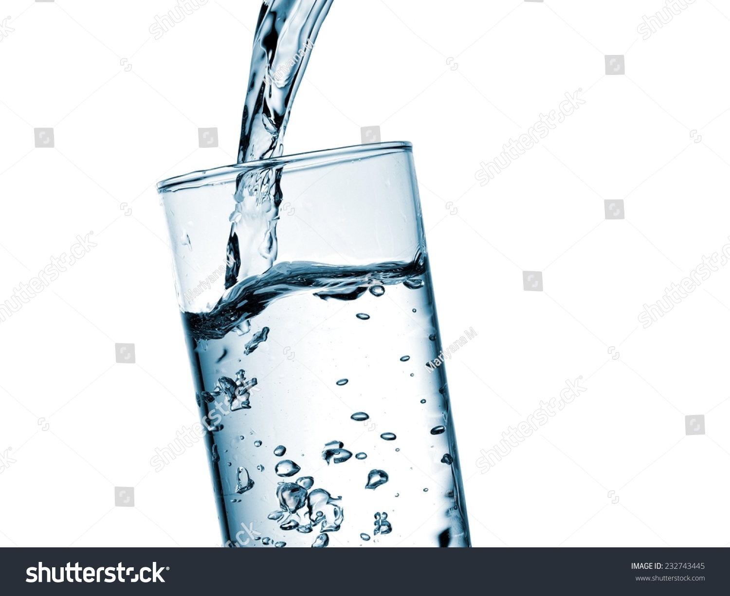 Water Flow Glass Close Stock Photo 232743445 - Shutterstock