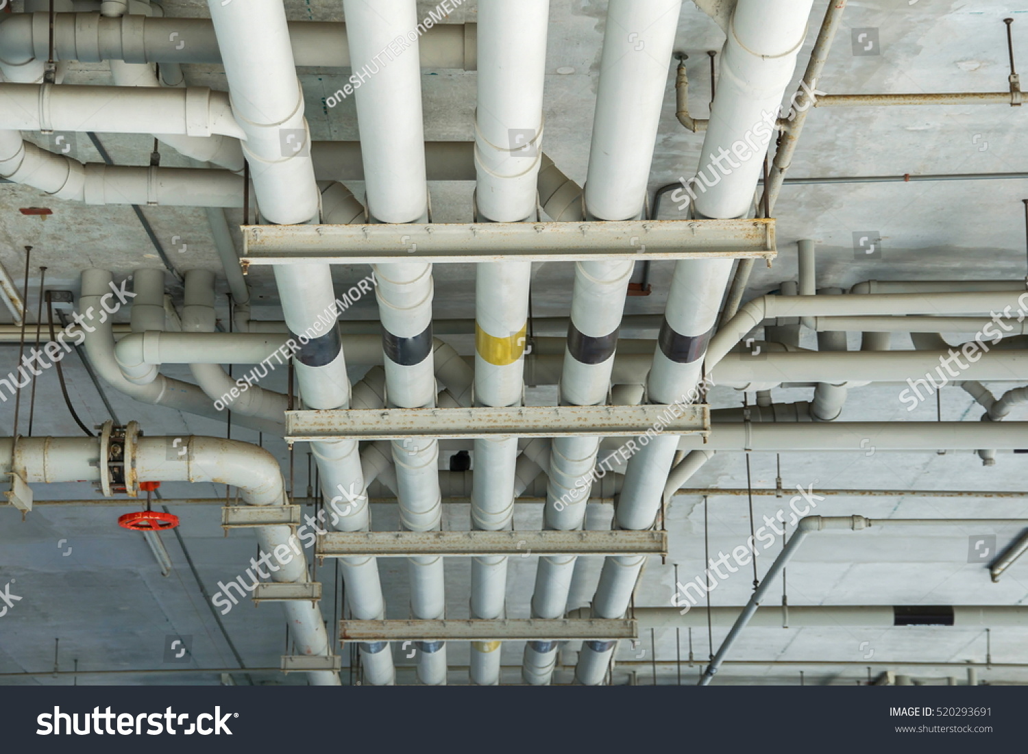 Water Pipe System Pumping Systems Industrial Stock Photo 520293691 ...