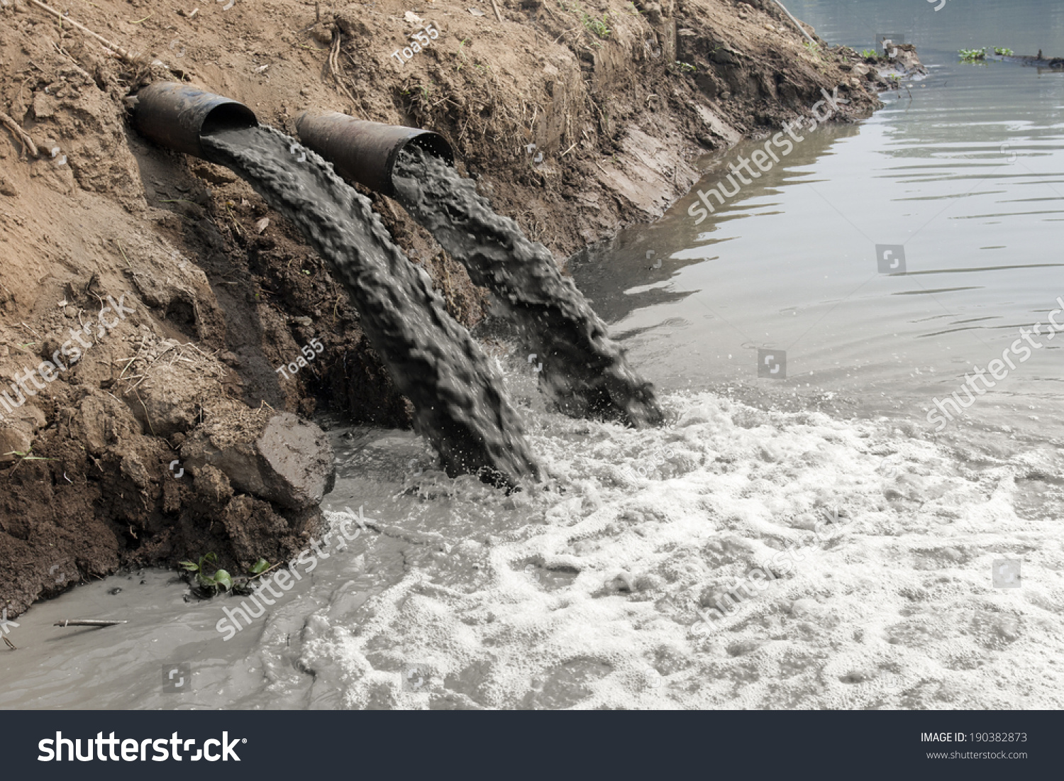 Water Pollution Stock Photo 190382873 : Shutterstock