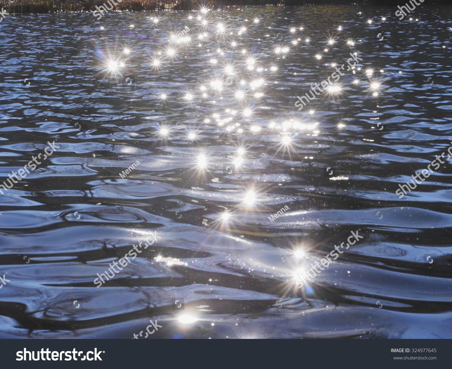 Water Reflection Texture Seamless Lights Stock Photo Edit Now