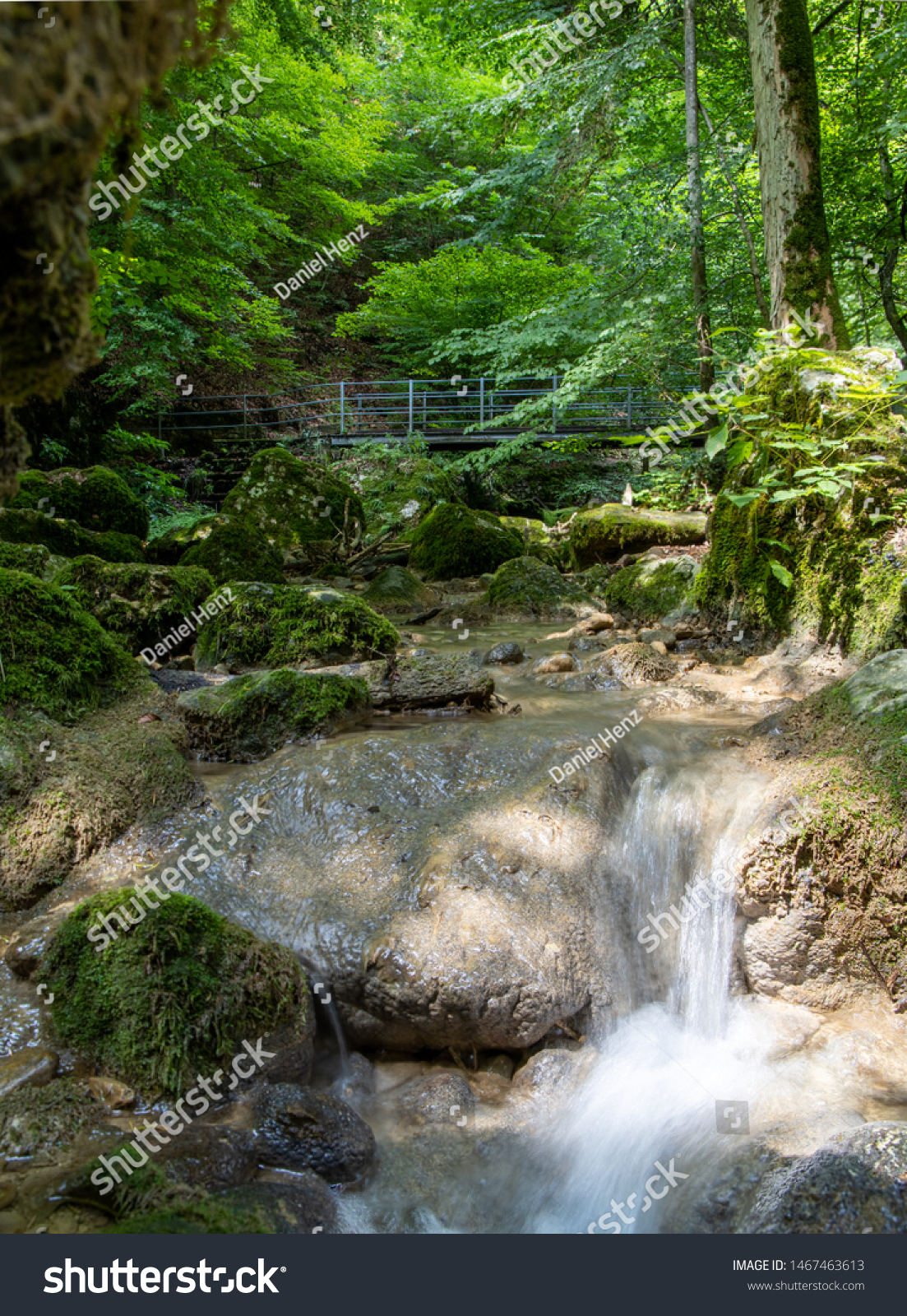 Water Stream Twann Chine Canton Bern Stock Photo Edit Now 1467463613