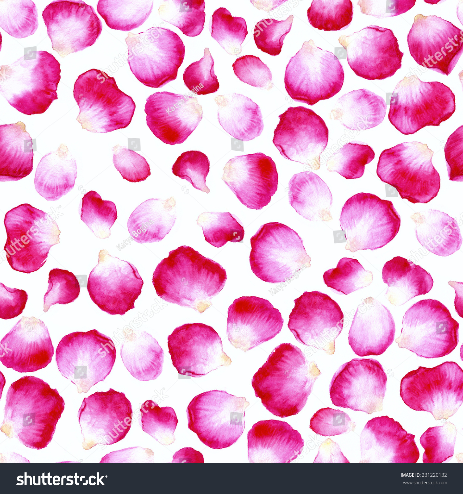rose petal pattern