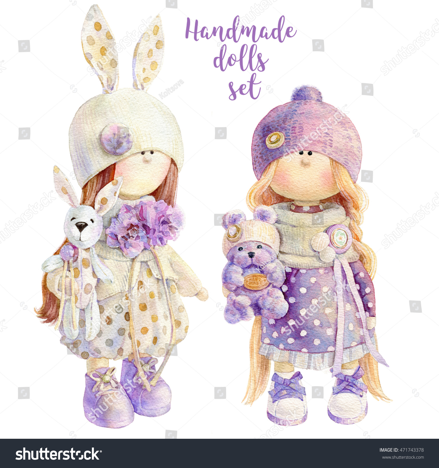 handmade stuffed dolls