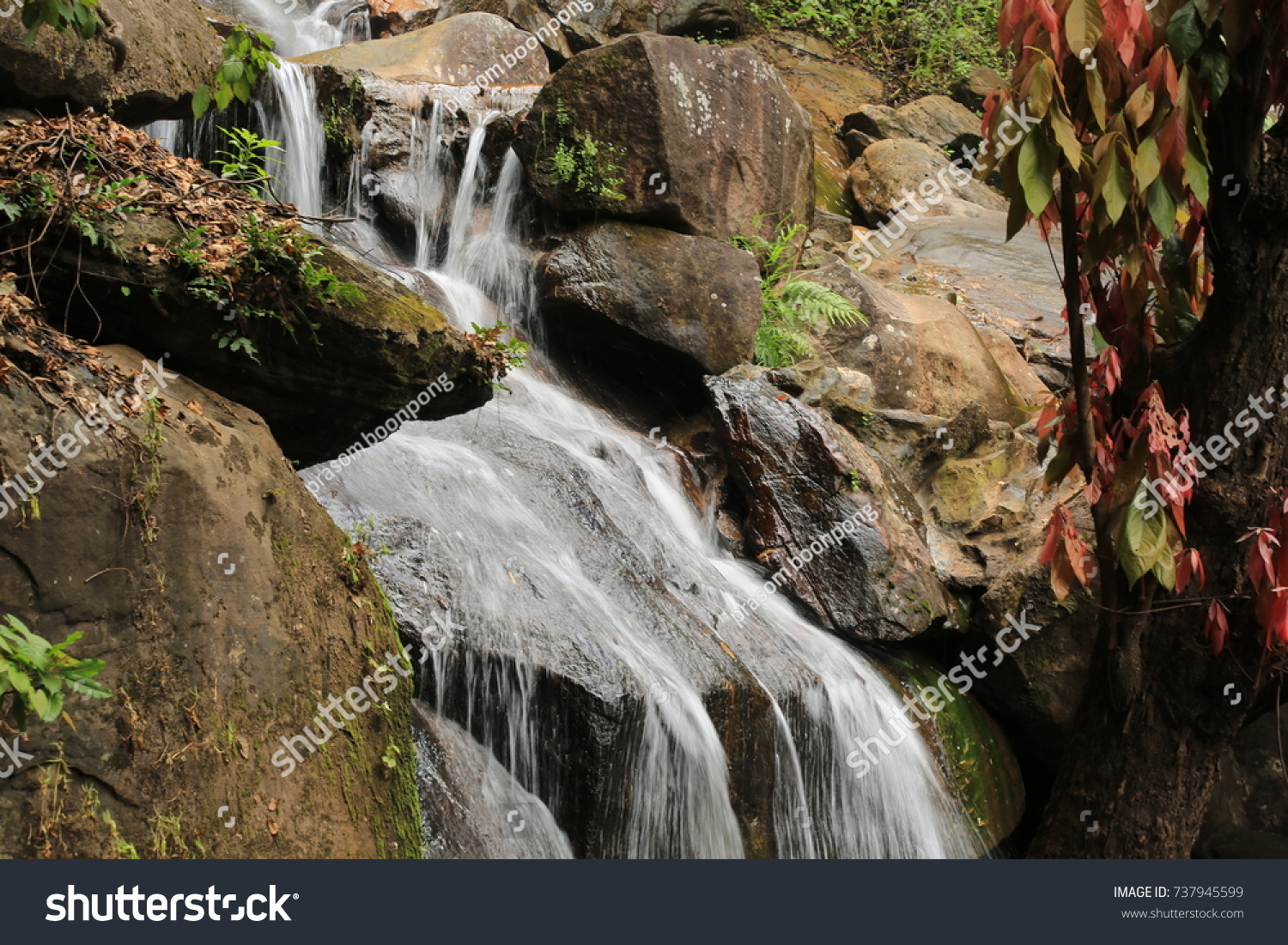 Waterfall Forest National Park Tumcavesoda Nong Stock Photo Edit