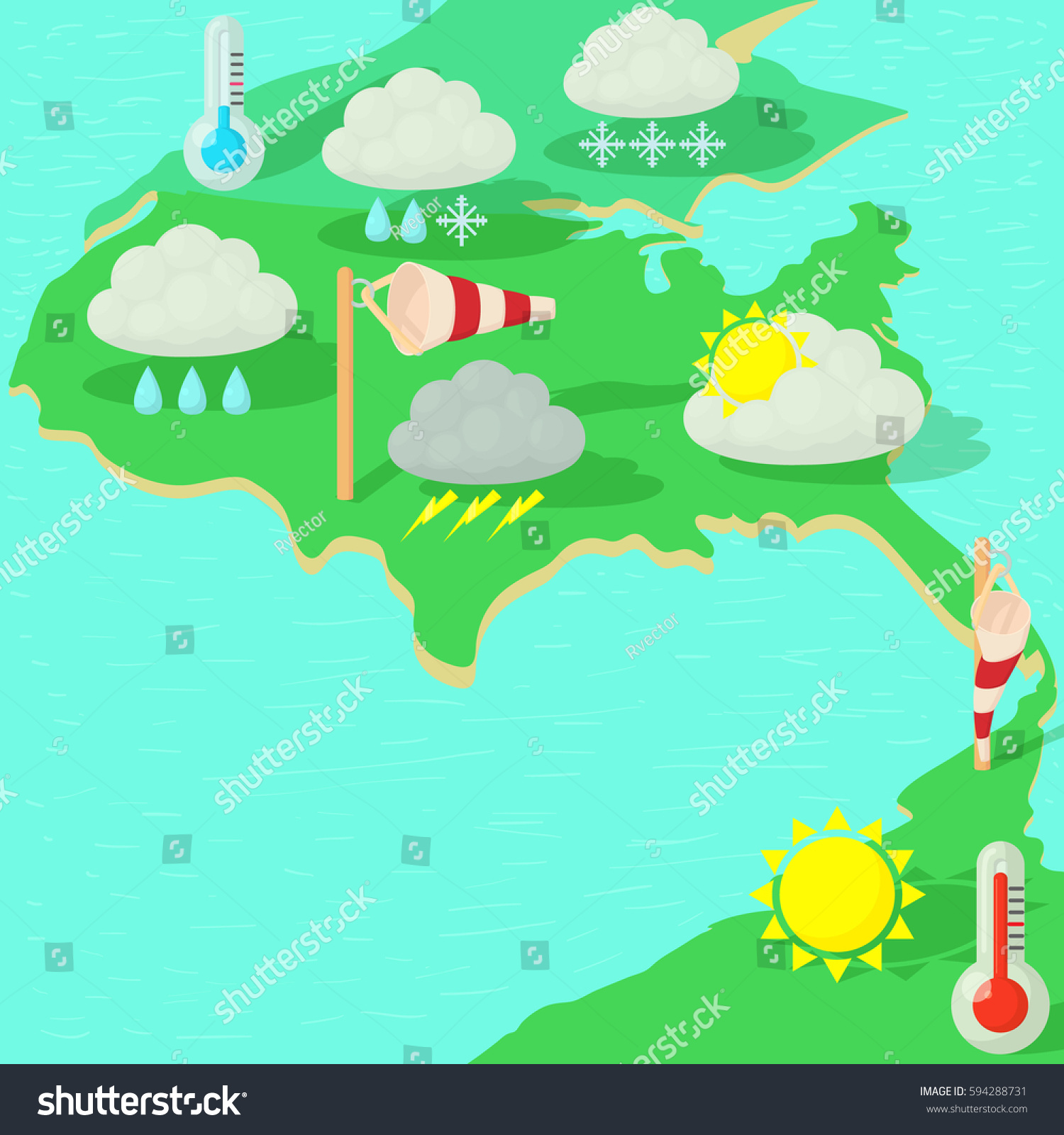 weather-symbols-concept-map-cartoon-illustration-594288731