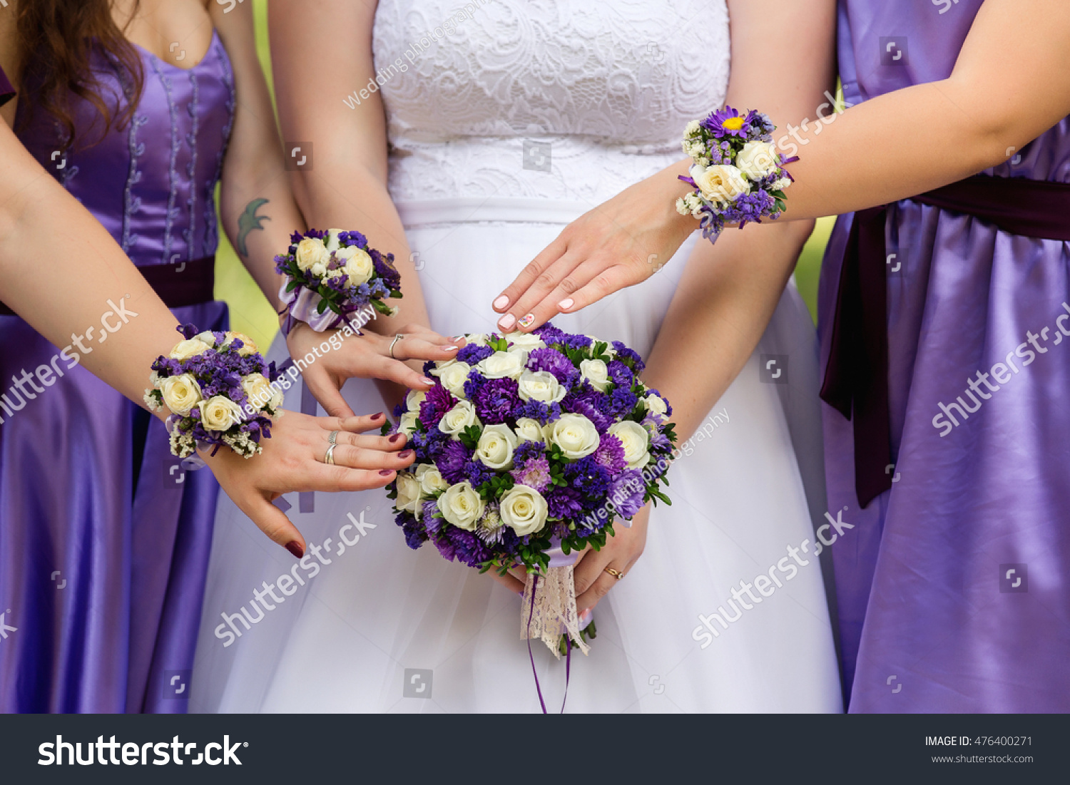 Bridesmaid hand hot sale accessories