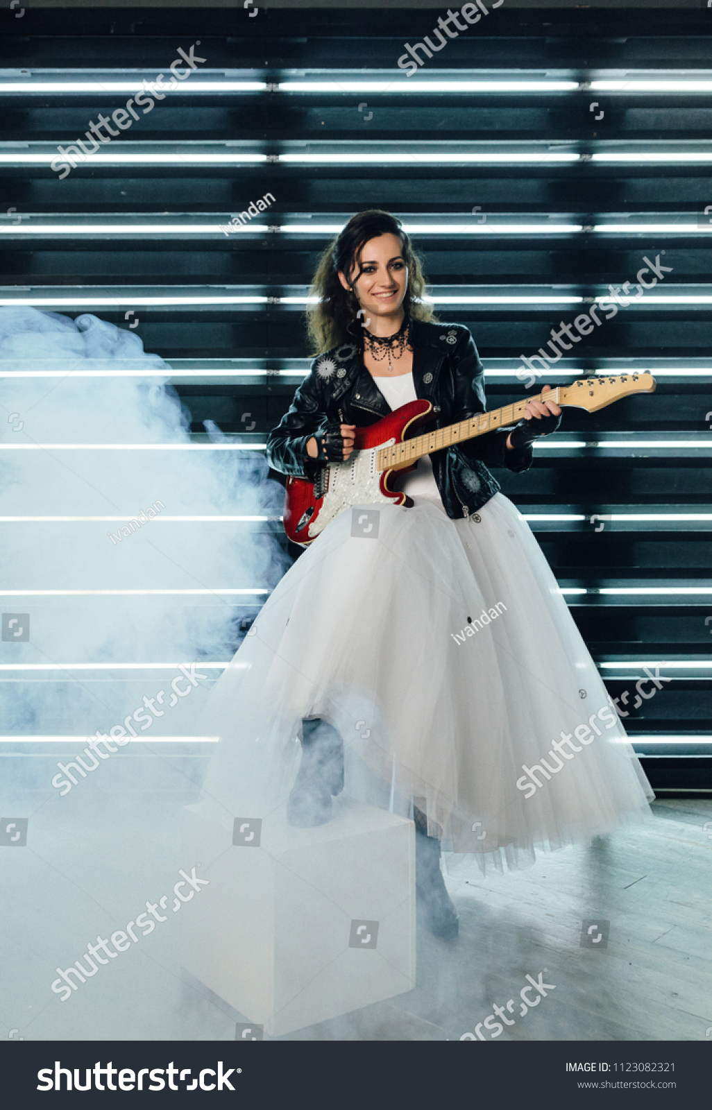 Wedding Style Rock Rocker Biker Wedding Stock Photo Edit Now