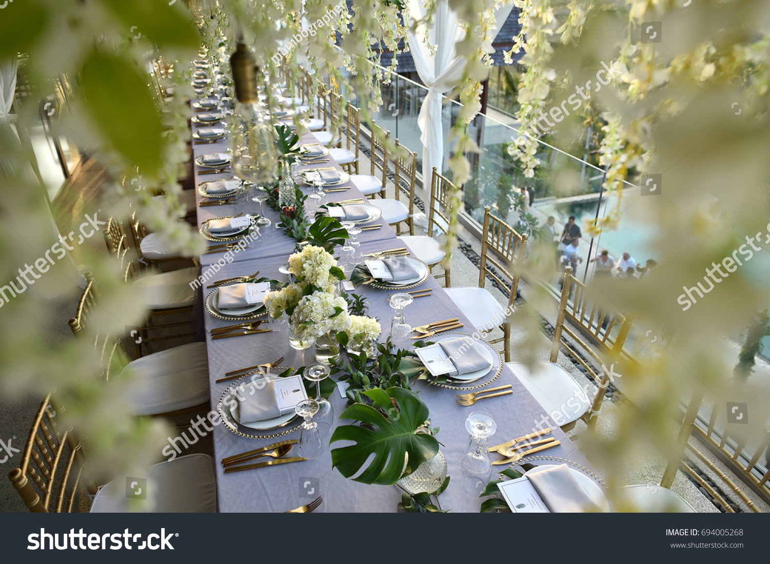 Wedding Setup Stock Photo 694005268 Shutterstock