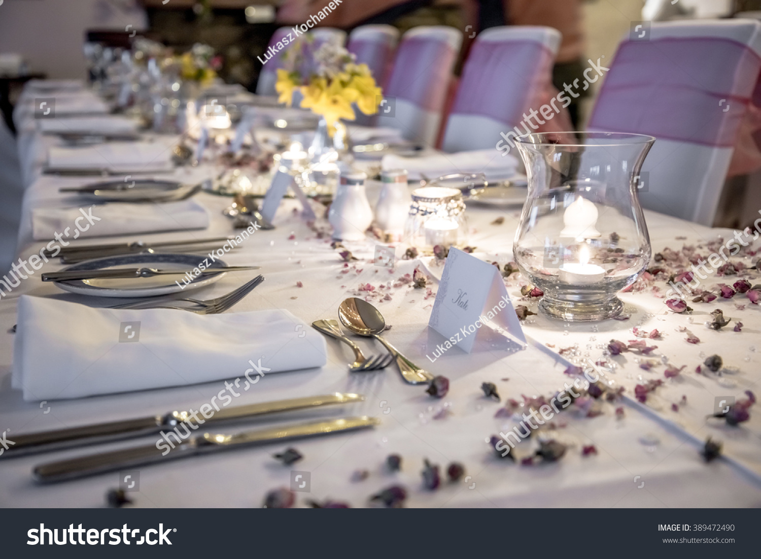 name tags for dinner table