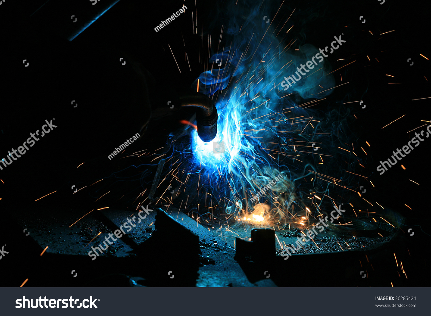 Welding Background Stock Photo 36285424 : Shutterstock