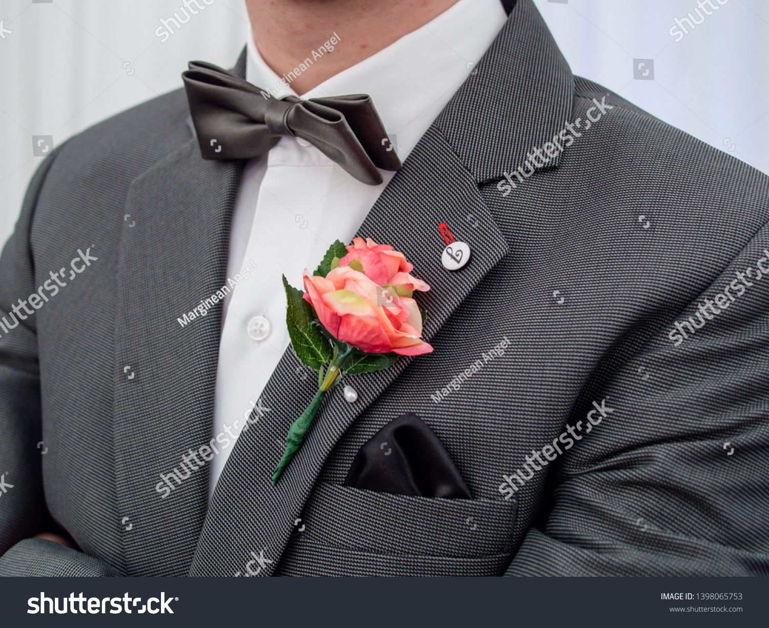 mens flower for suit