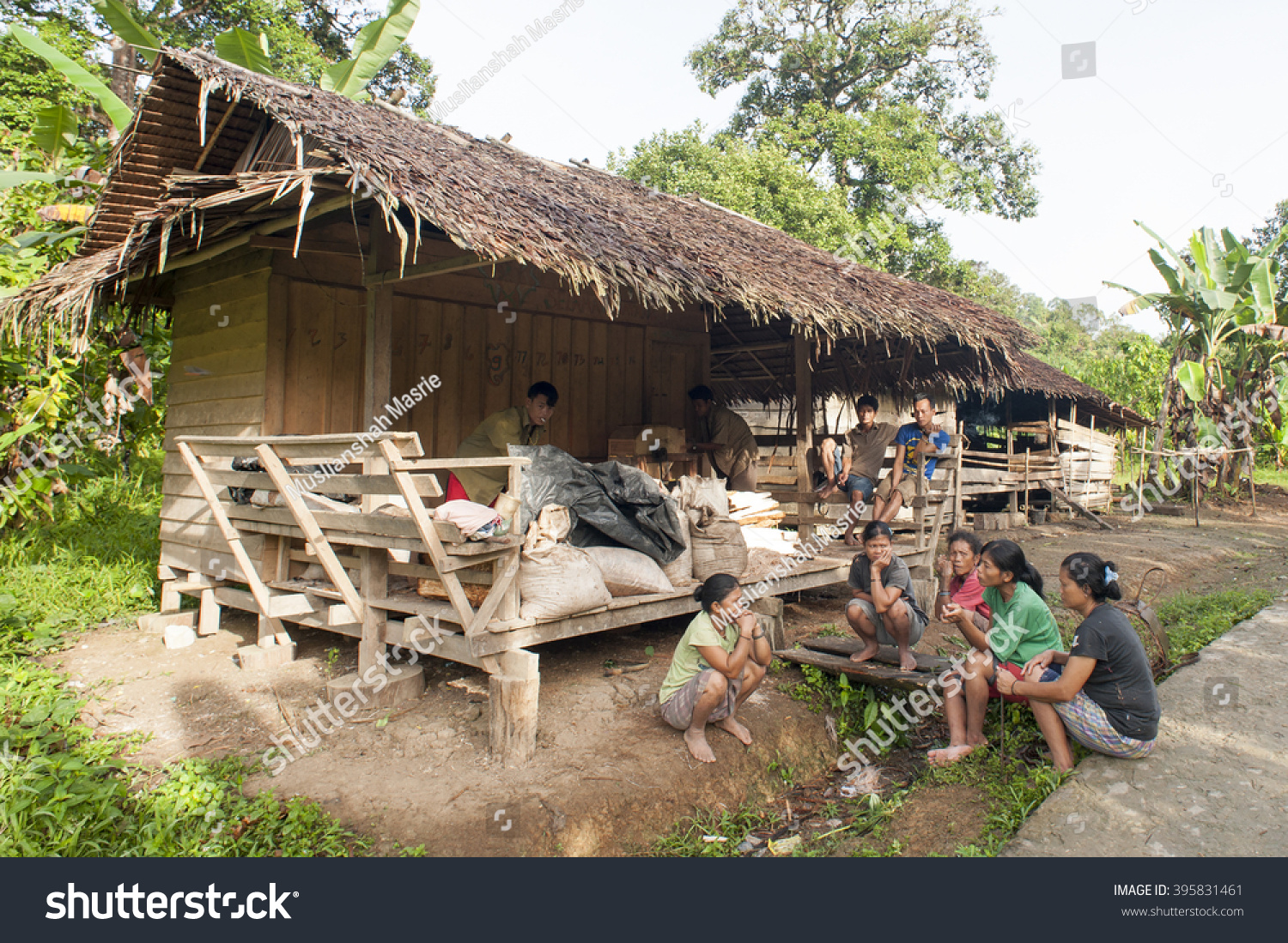 West Sumatera Indonesia June 152014 Daily Life Stock Photo (Edit Now ...