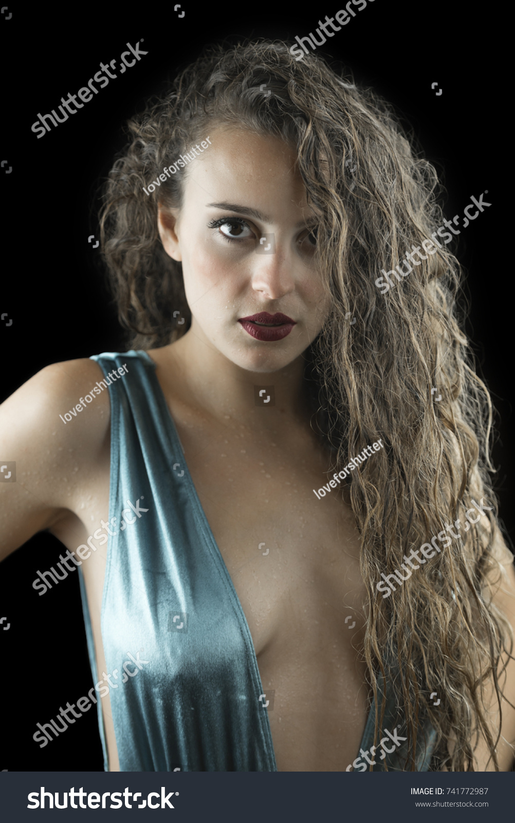 Red and gothic black dresses, Mango by violeta fall collection Colors bathroom for small bathroom, Blue for makeup eyes and dark hair