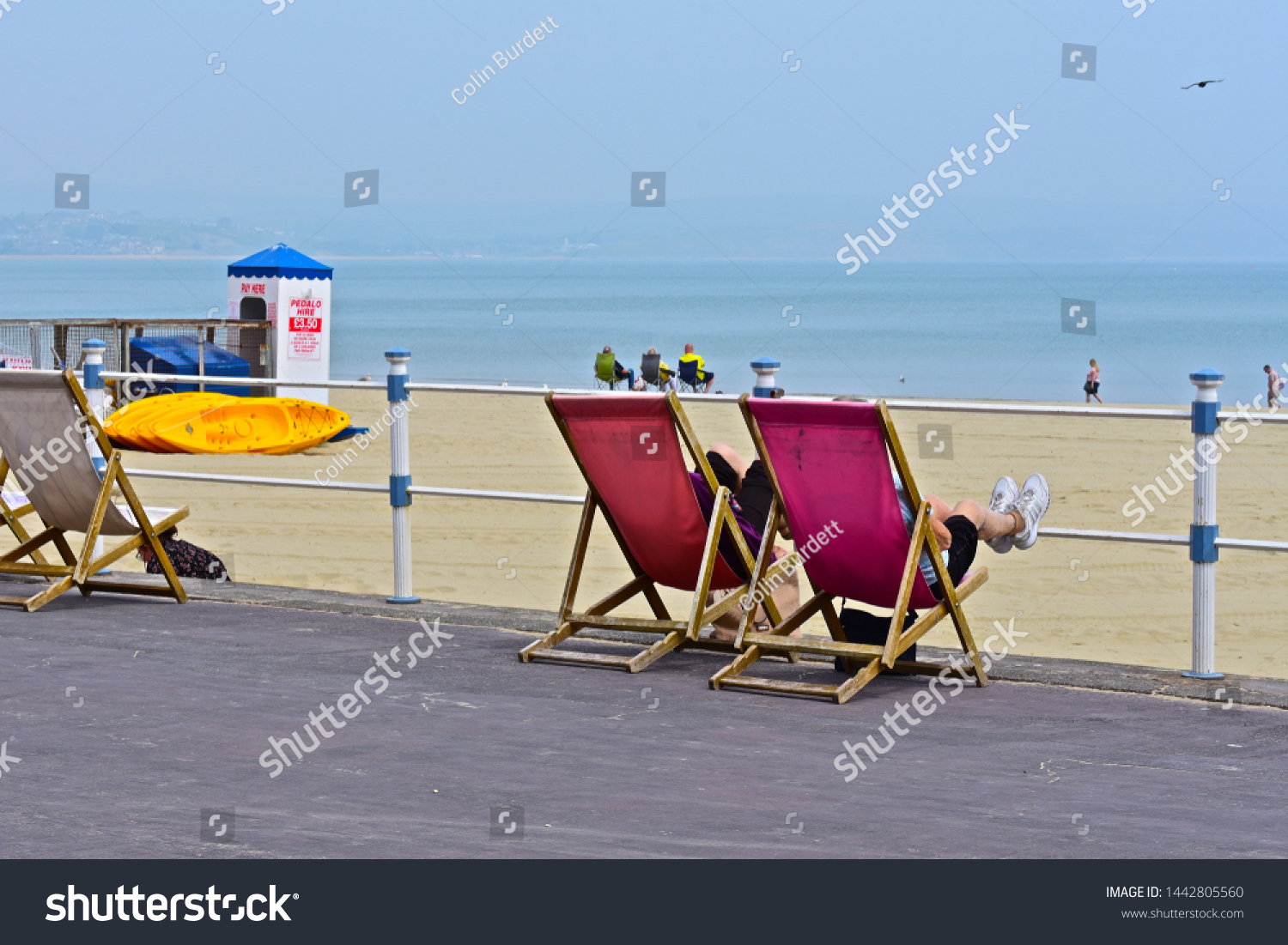 Weymouthdorset England 6242019 Traditional English Seaside Stock Photo Edit Now 1442805560