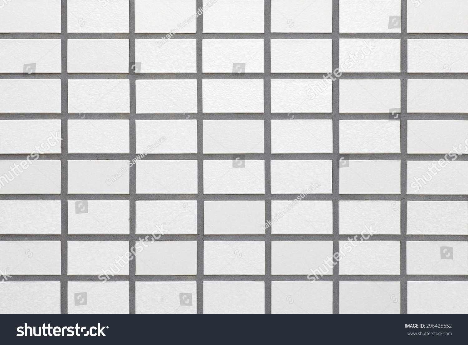 White Brick Stone Wall Seamless Background Stock Photo 296425652 ...