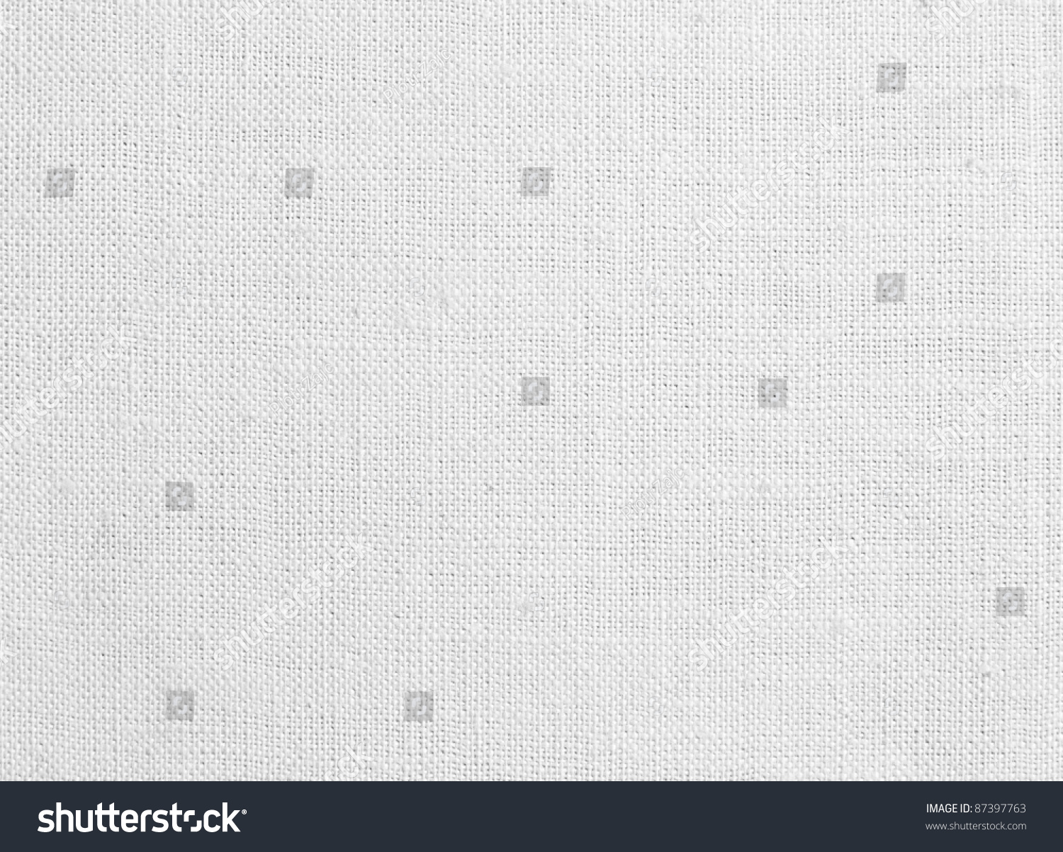 White Canvas Texture Background Stock Photo (Edit Now) 87397763