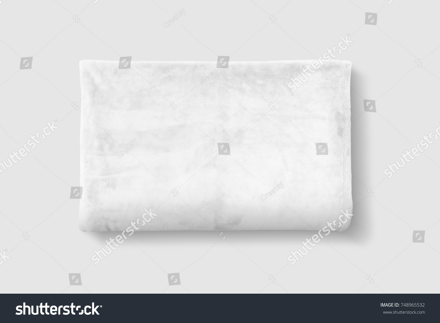 Download White Fleece Blanket Mockup Set White Zdjęcie stockowe ...