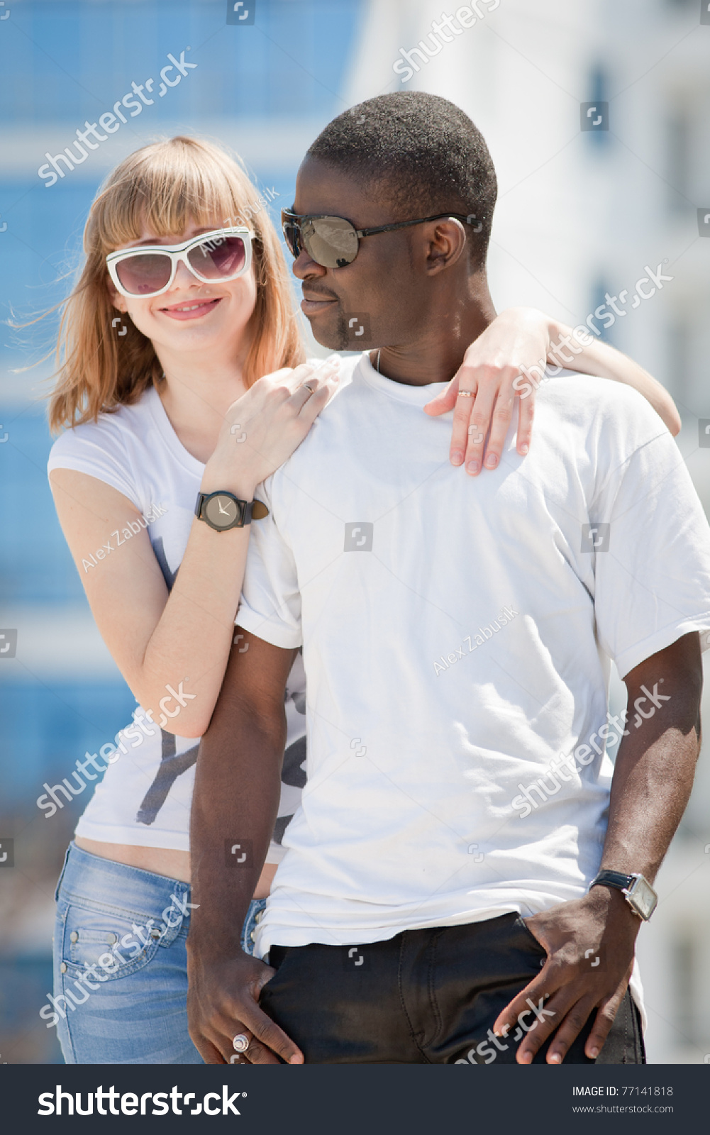 young black guy white girl