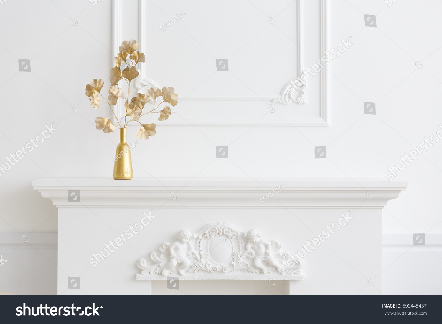 745 White wall mantle Images, Stock Photos & Vectors | Shutterstock