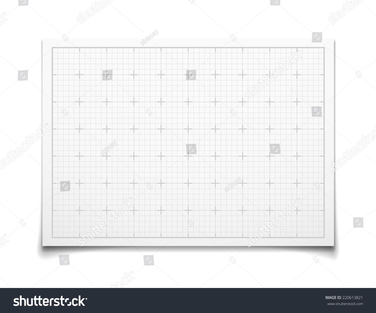 White Isolated Square Grid Shadow Backdrop Stock Illustration 220613821