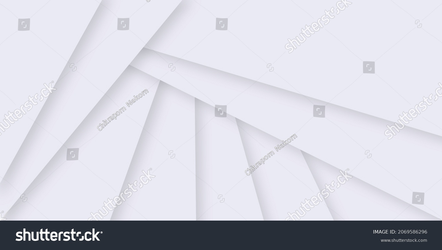 White Line Overlapping Layout Abstract White Stock Illustration ...