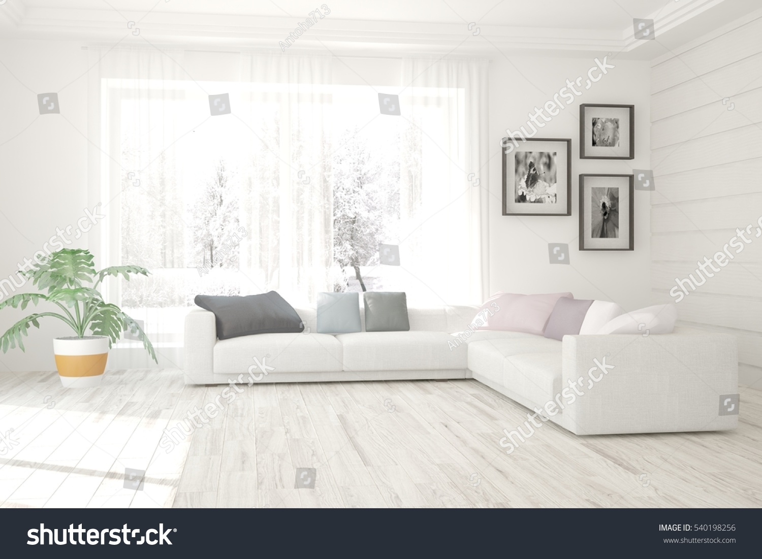  Interior Design  Living Room  White