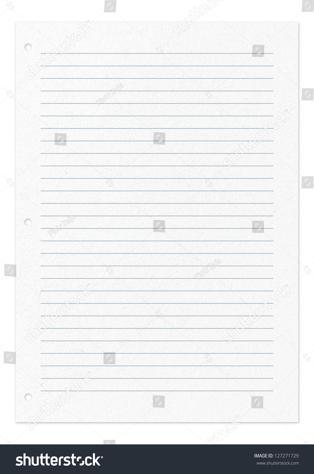 white paper lines pattern page paper stock photo 127271729