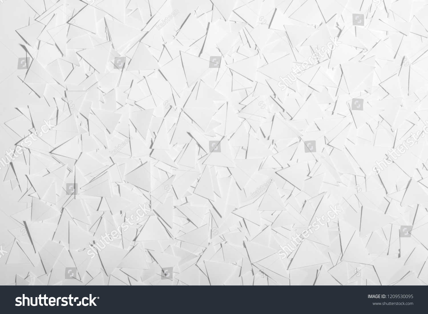 White Paper Texture Random Sliced Paper Stock Photo 1209530095 ...