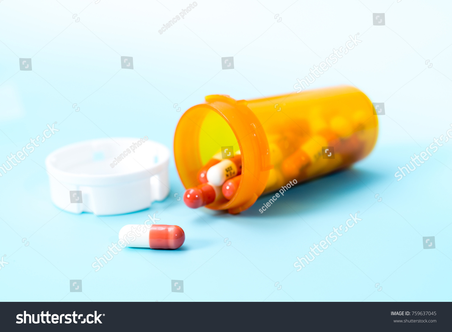 Download White Pills Yellow Plastic Bottle Stock Photo Edit Now 759637045 Yellowimages Mockups