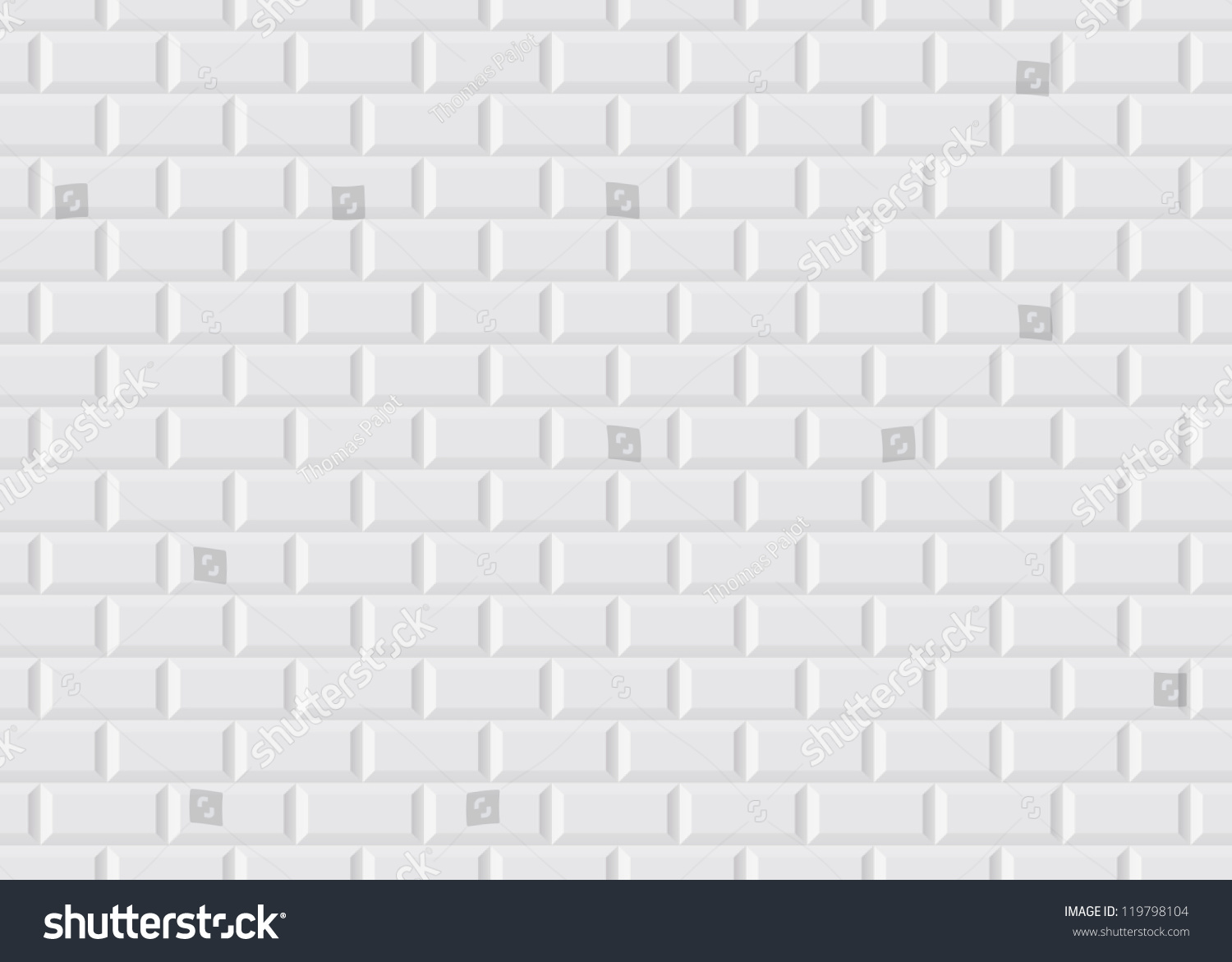 White Tile Stock Illustration 119798104 - Shutterstock