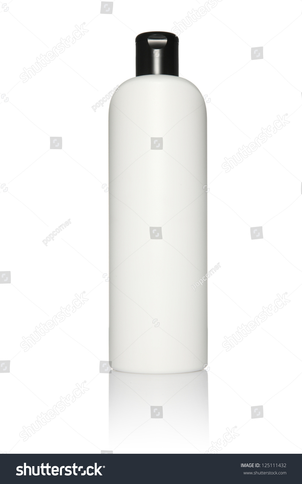 White Tube Bottle Shampoo Conditioner Hair Stock Photo Edit Now 125111432