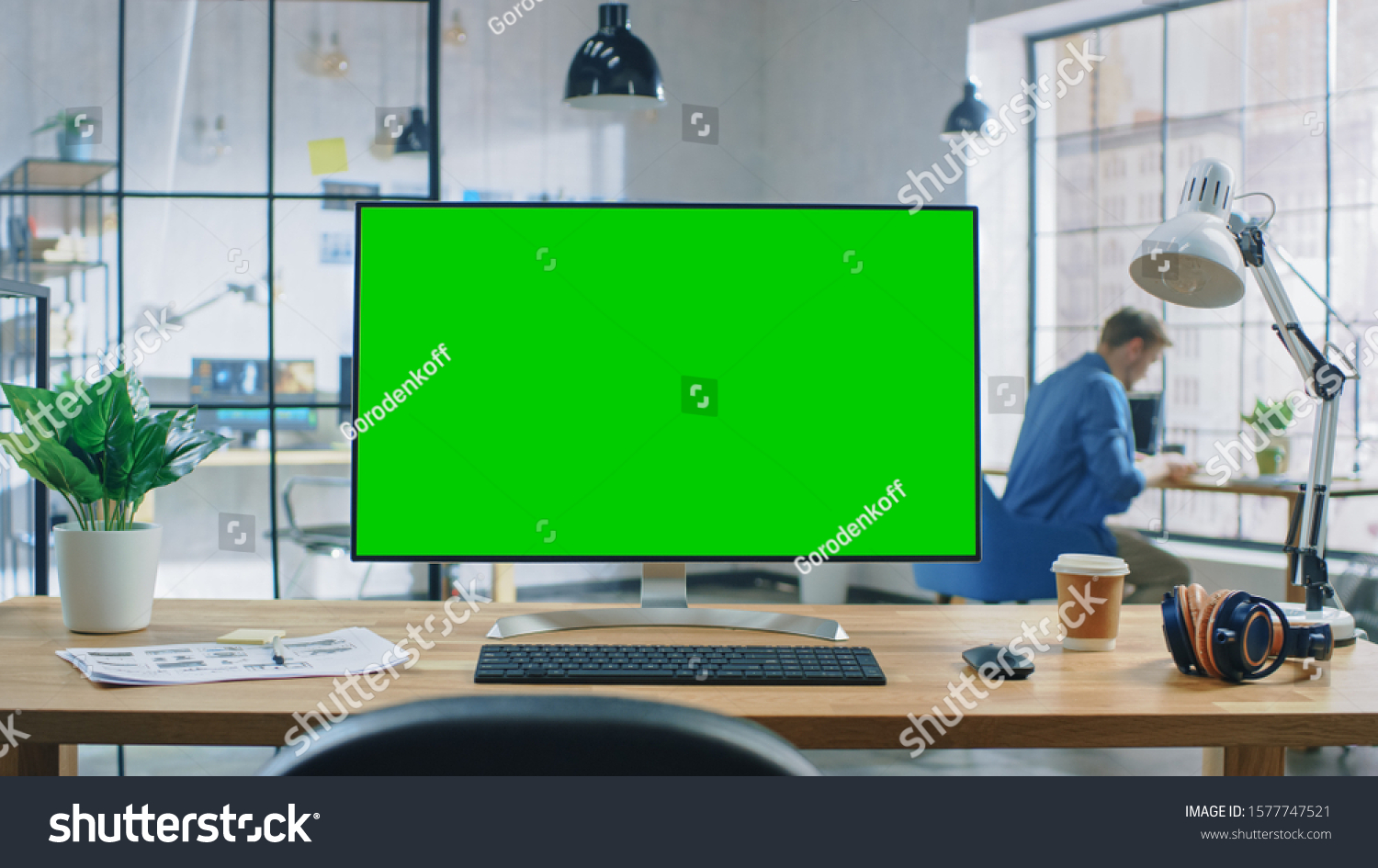 31,376 Green screen office background Images, Stock Photos & Vectors