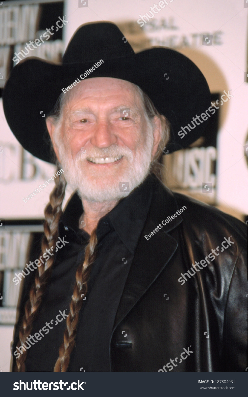 Willie Nelson Academy Country Music Awards Stock Photo 187804931 ...