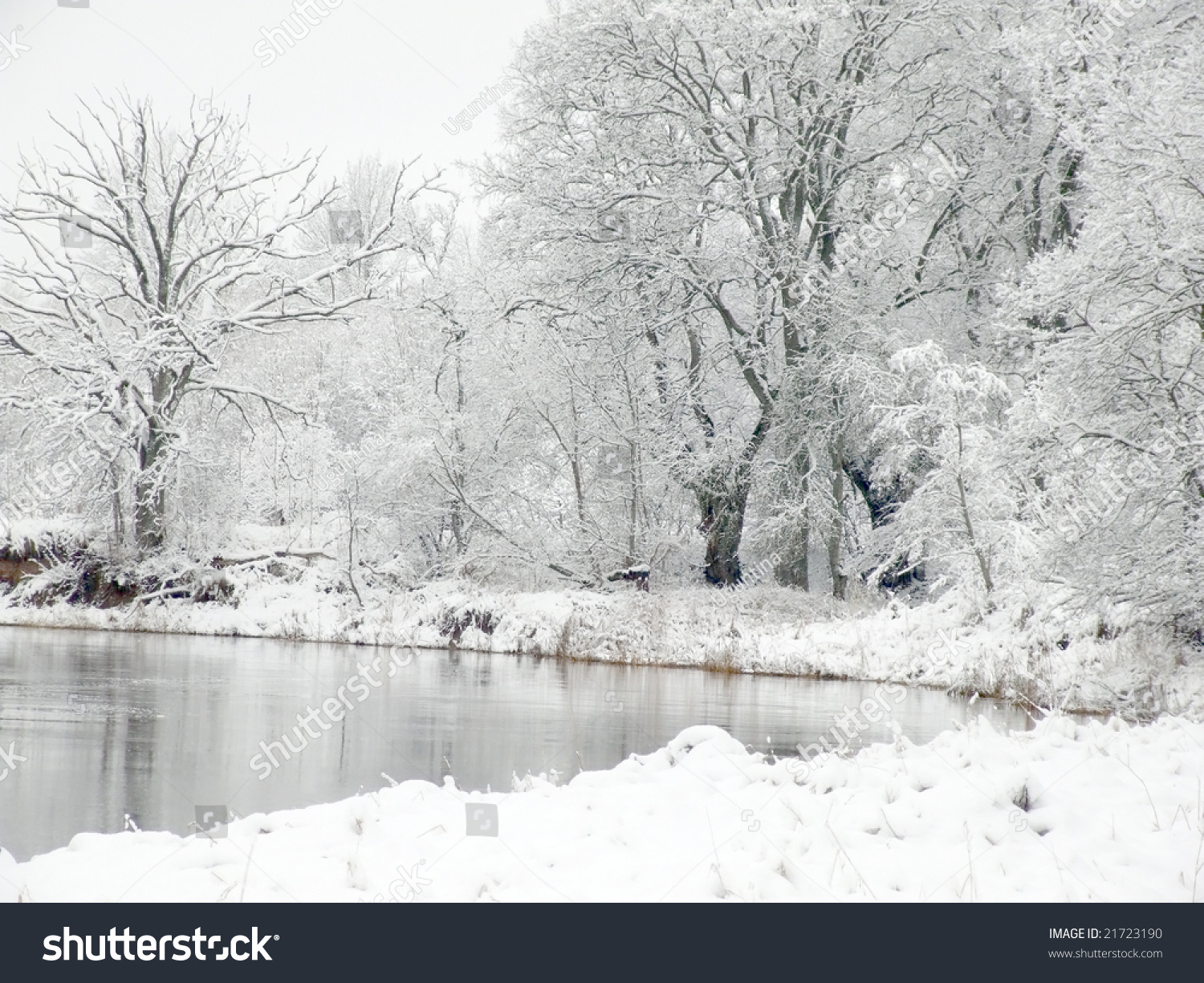 Winter Landscape Stock Photo 21723190 : Shutterstock