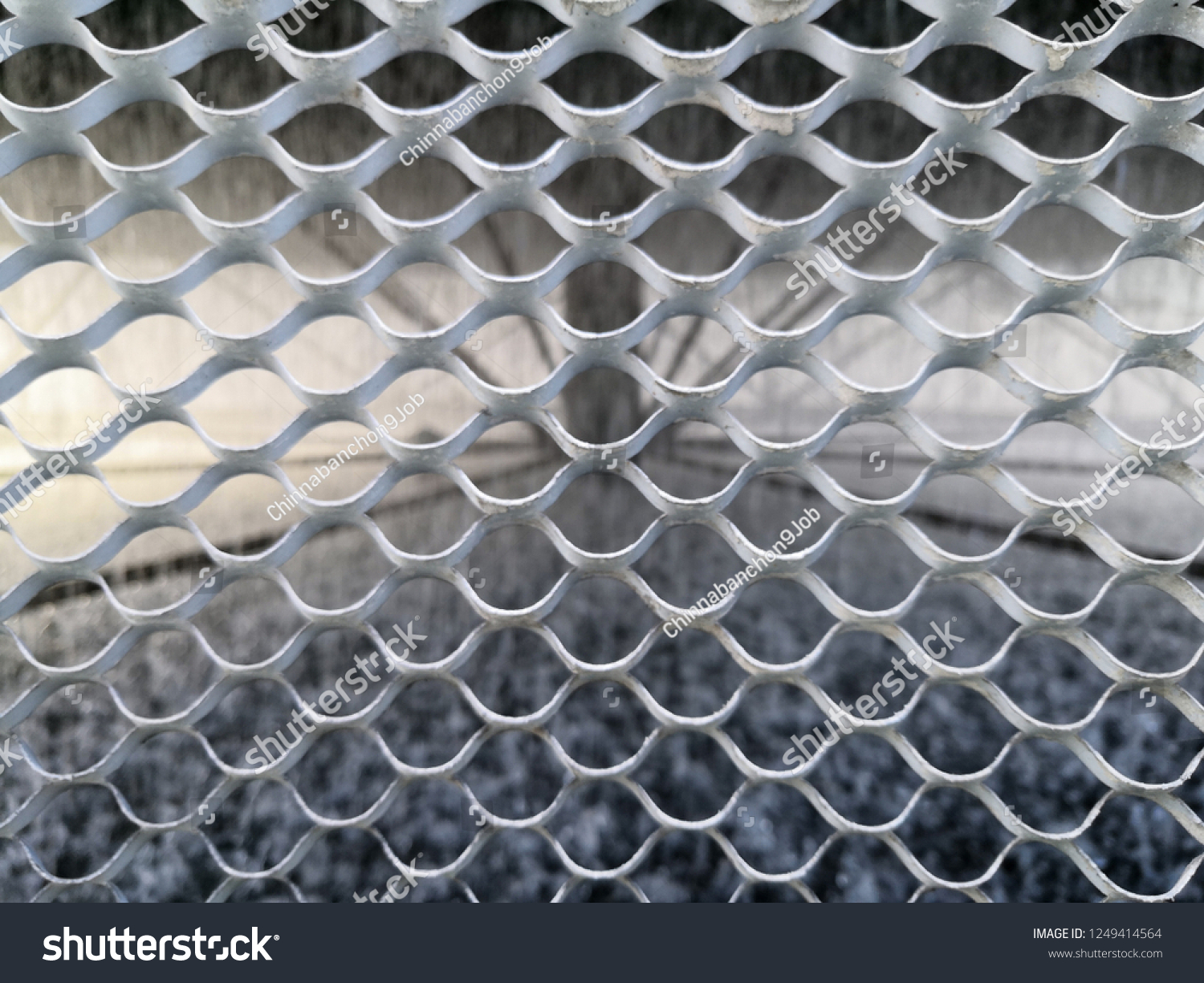 Wire Mesh Marble Seamless Cooling Towers Stock Photo 1249414564 