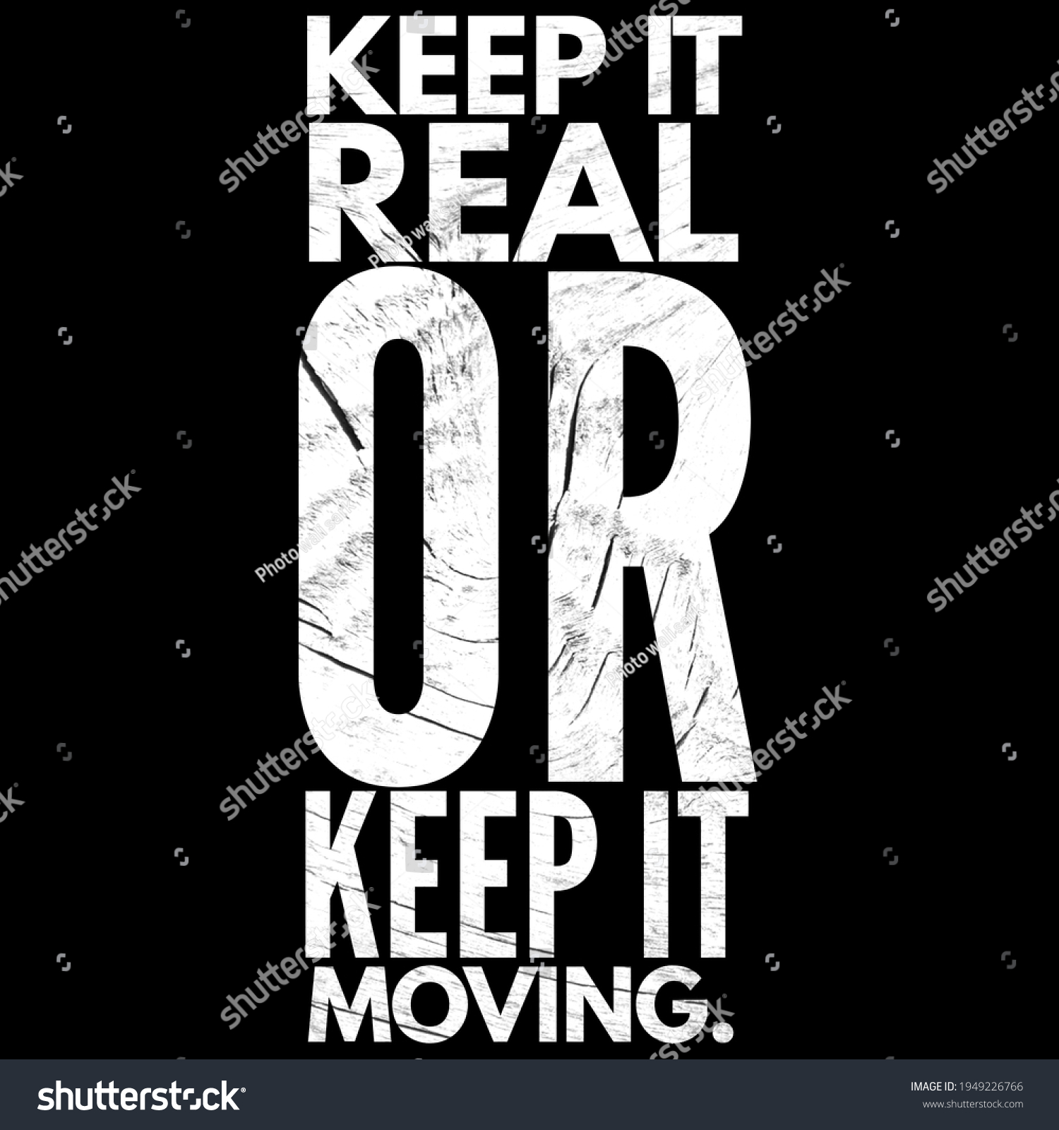 Keep It Real Quotes Wisdom Quotes Lifestyle Quotes Keep Real Stock Illustration 1949226766 |  Shutterstock