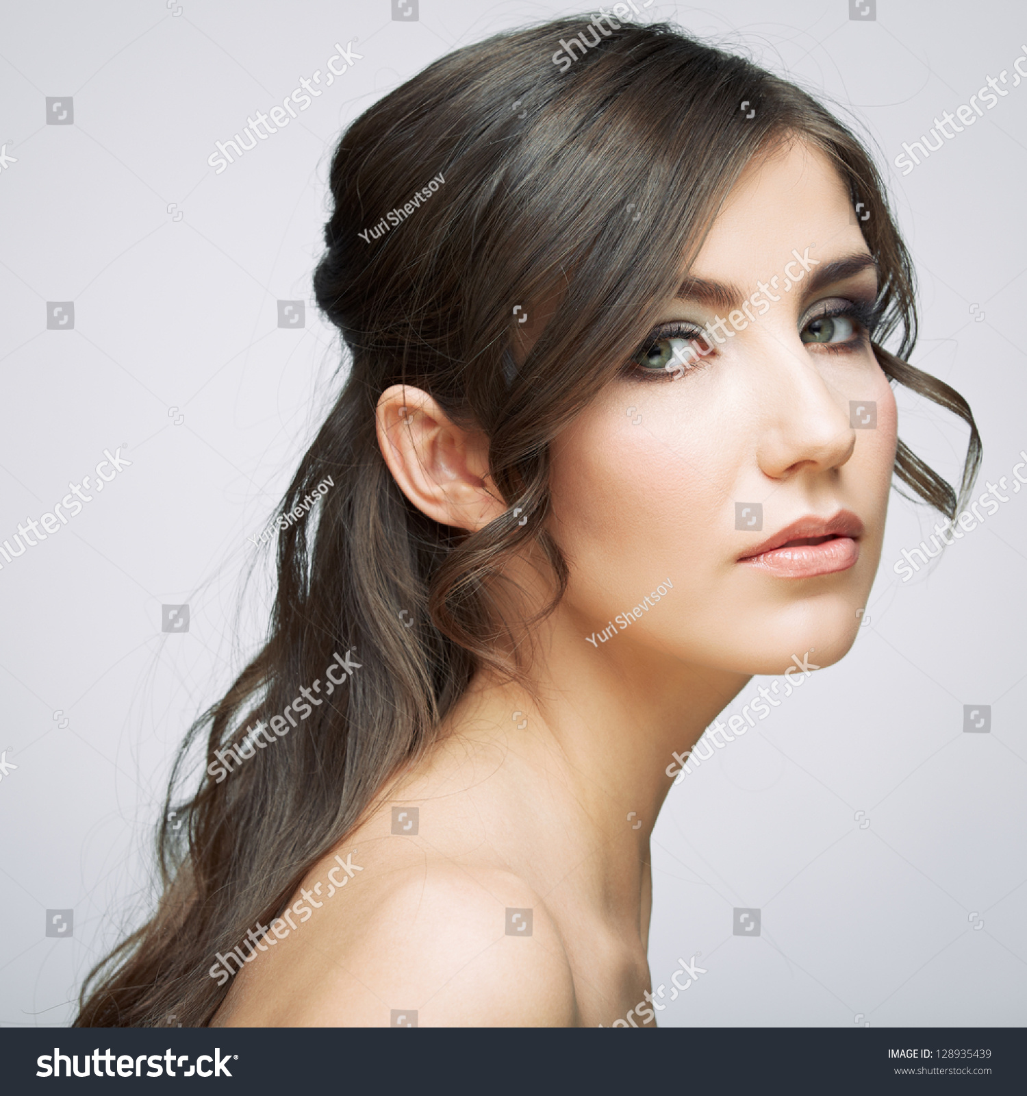 Woman Beauty Portrait Isolated On White Stock Photo 128935439 Shutterstock Woman Beauty Portrait Isolated On White Stock Photo 128935439 Shutterstock